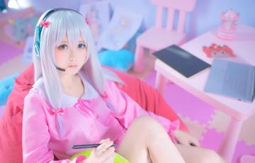 日本萝莉cosplay泉纱雾诱惑写真