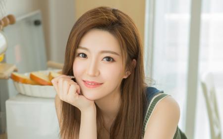 高颜值美女性感写真高清电脑壁纸